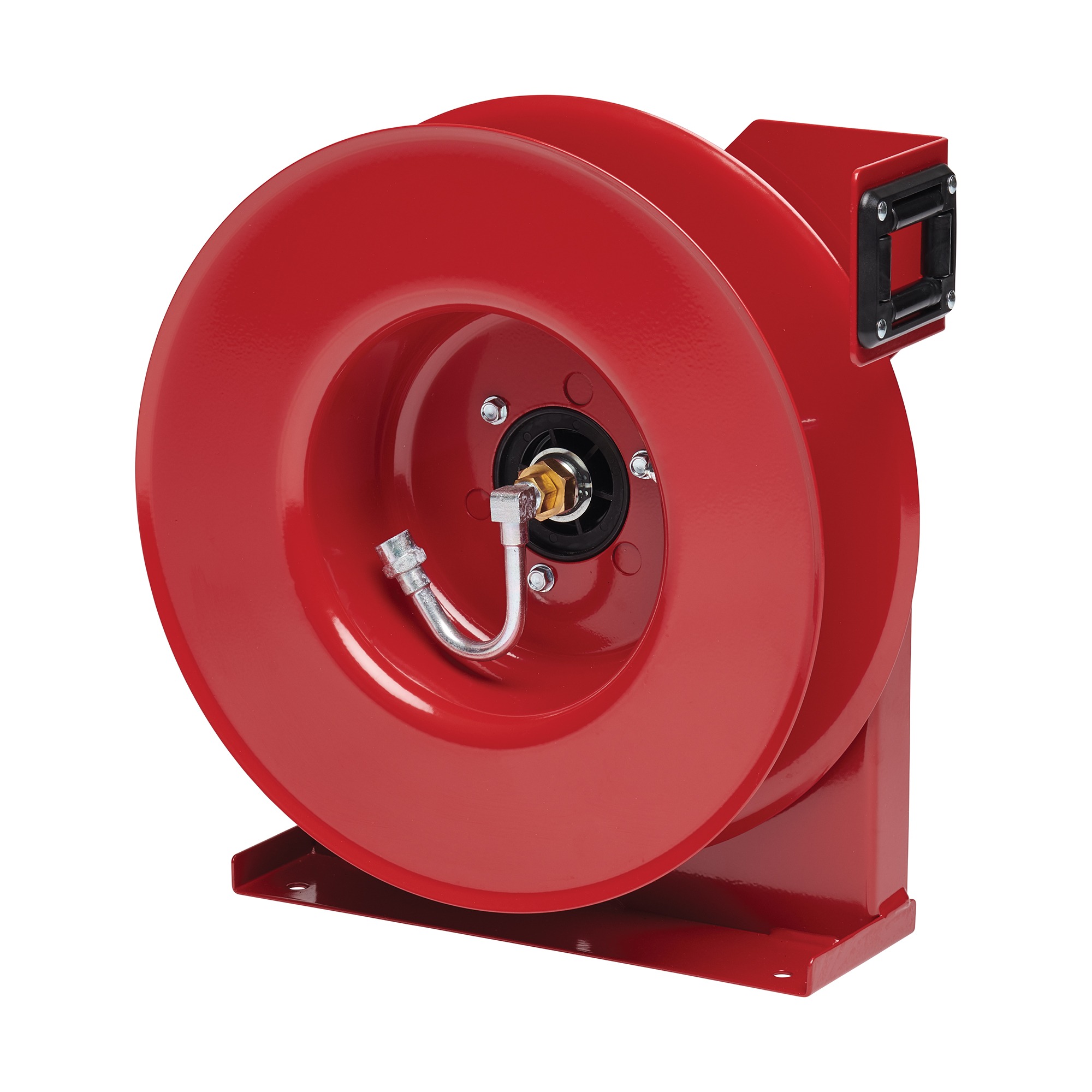 Reelcraft® 5600 OLS 5000 Corrosion-Resistant Low and Medium Pressure Hose  Reel, 3/8 in ID x 3/5 in OD x 35 ft L Hose, 300 psi Pressure, 14 in Dia x 2- 1/2 in W Reel, Domestic