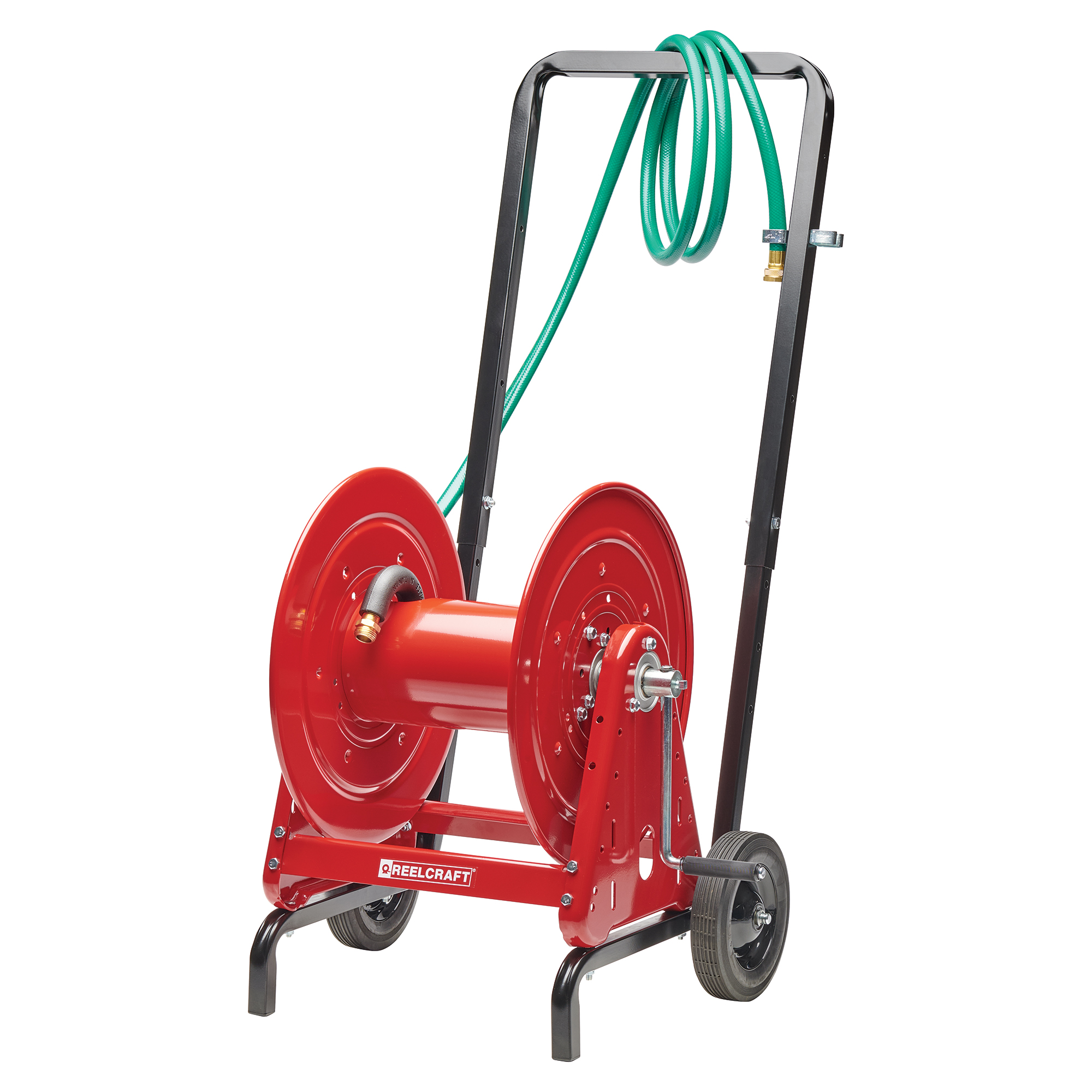 Reelcraft 600966 - 1/2 in. x 200 ft. Hose Reel and Hand Cart