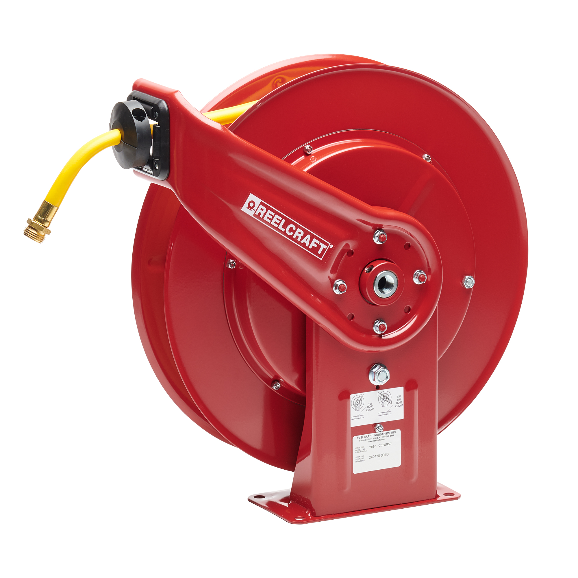 Reelcraft 7850 OLPSW57 Spring Retractable Hose Reel