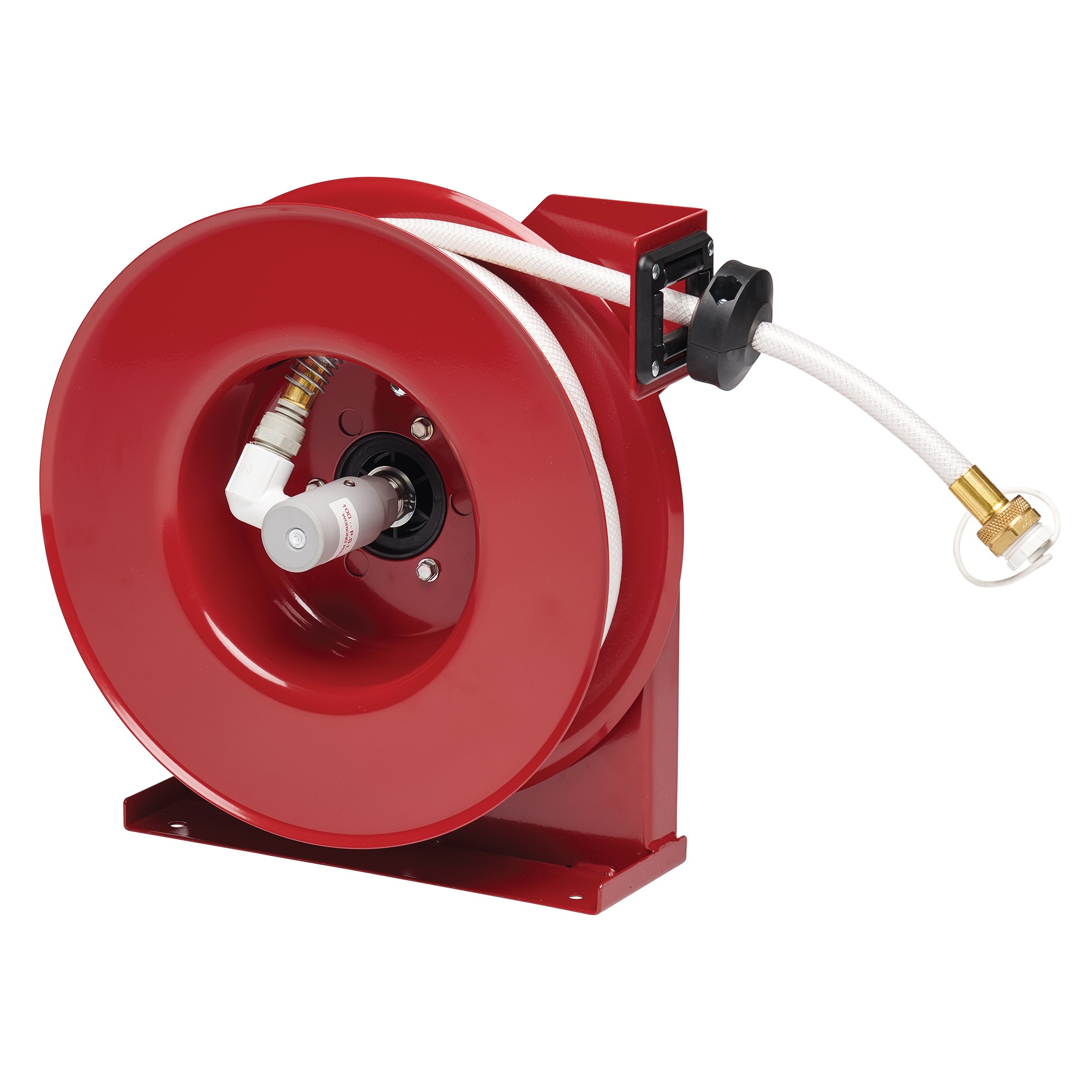 REELCRAFT 5635 OLSSW5 Stainless Steel Hose Reel 3/8"x35' 125 psi w/Hose & Nozzle 