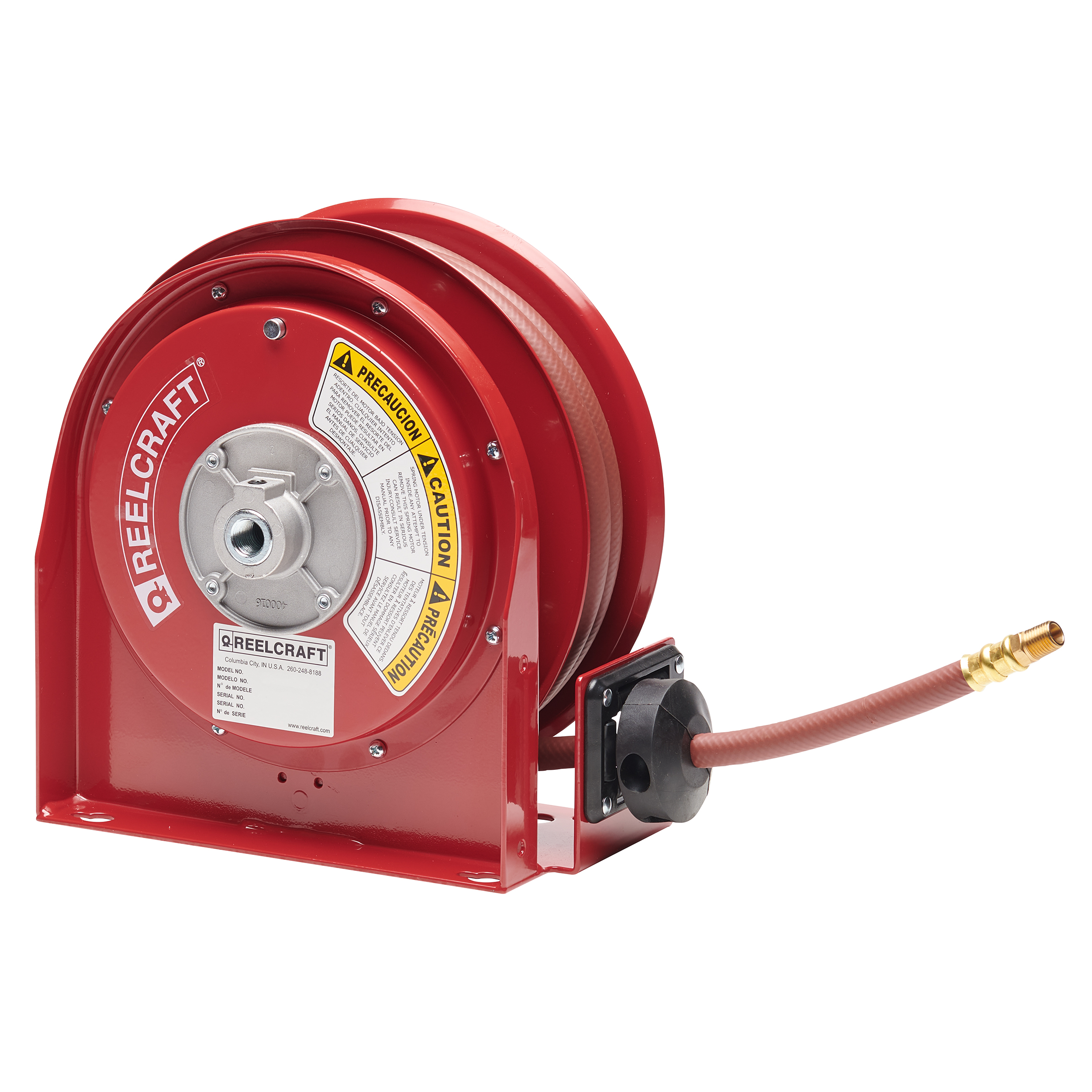 Reelcraft B3425 OLP - 1/4 in. x 25 ft. Premium Duty Ultra-Compact Hose Reel