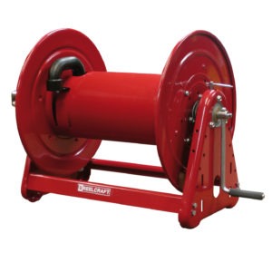 Reelcraft Series HD70000 3/8 in. x 100 ft. Heavy Duty Spring Retractable  Low Pressure Air/Water Hose Reel - John M. Ellsworth Co. Inc.