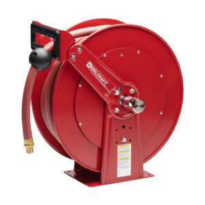 D84050 OLP - 1 in. x 50 ft. Ultimate Duty Dual Pedestal Hose Reel