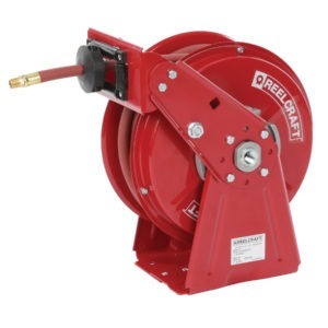 81075 OLP - 3/8 in. x 75 ft. Premium Duty Dual Pedestal Hose Reel