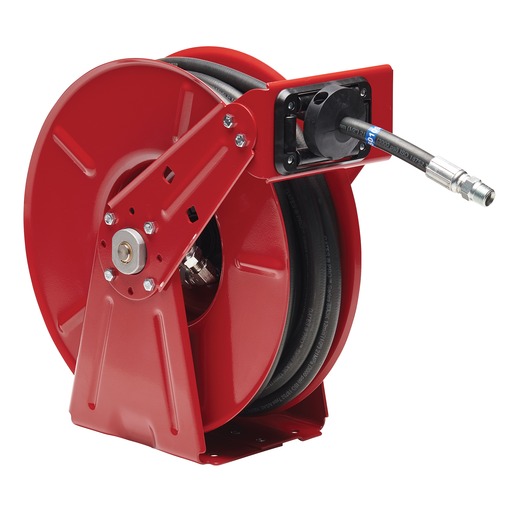 DP7850 OMP - 1/2 in. x 50 ft. Ultimate Duty Dual Pedestal Hose Reel