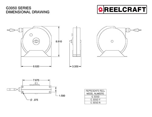 SPEEDAIRE 45UZ50  Cable Reels 