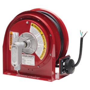 L 3030 123 X - 12/3 30 ft. Premium Duty Flying Lead Power Cord Reel