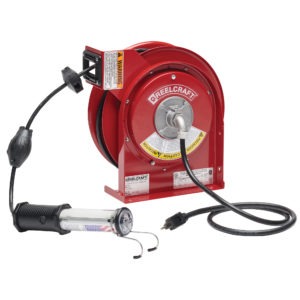 L 4050 163 10 - 16/3 50 ft. Premium Duty LED Light Cord Reel