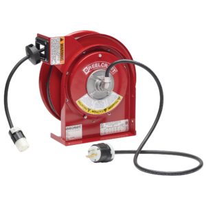 L 4545 123 3AC - 12/3 45 ft. Premium Duty Single Receptacle Power Cord Reel