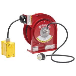 L 4545 123 7AC - 12/3 45 ft. Premium Duty Duplex Outlet Box w/GFCI Power Cord Reel