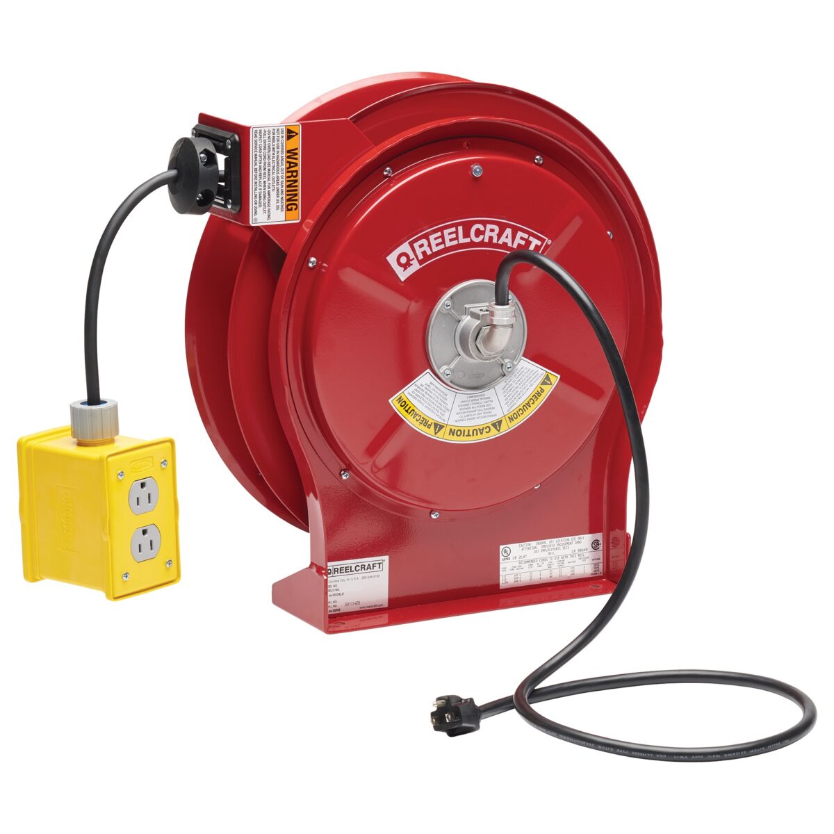 Power Cord Reels Hose, Cord and Cable Reels Reelcraft