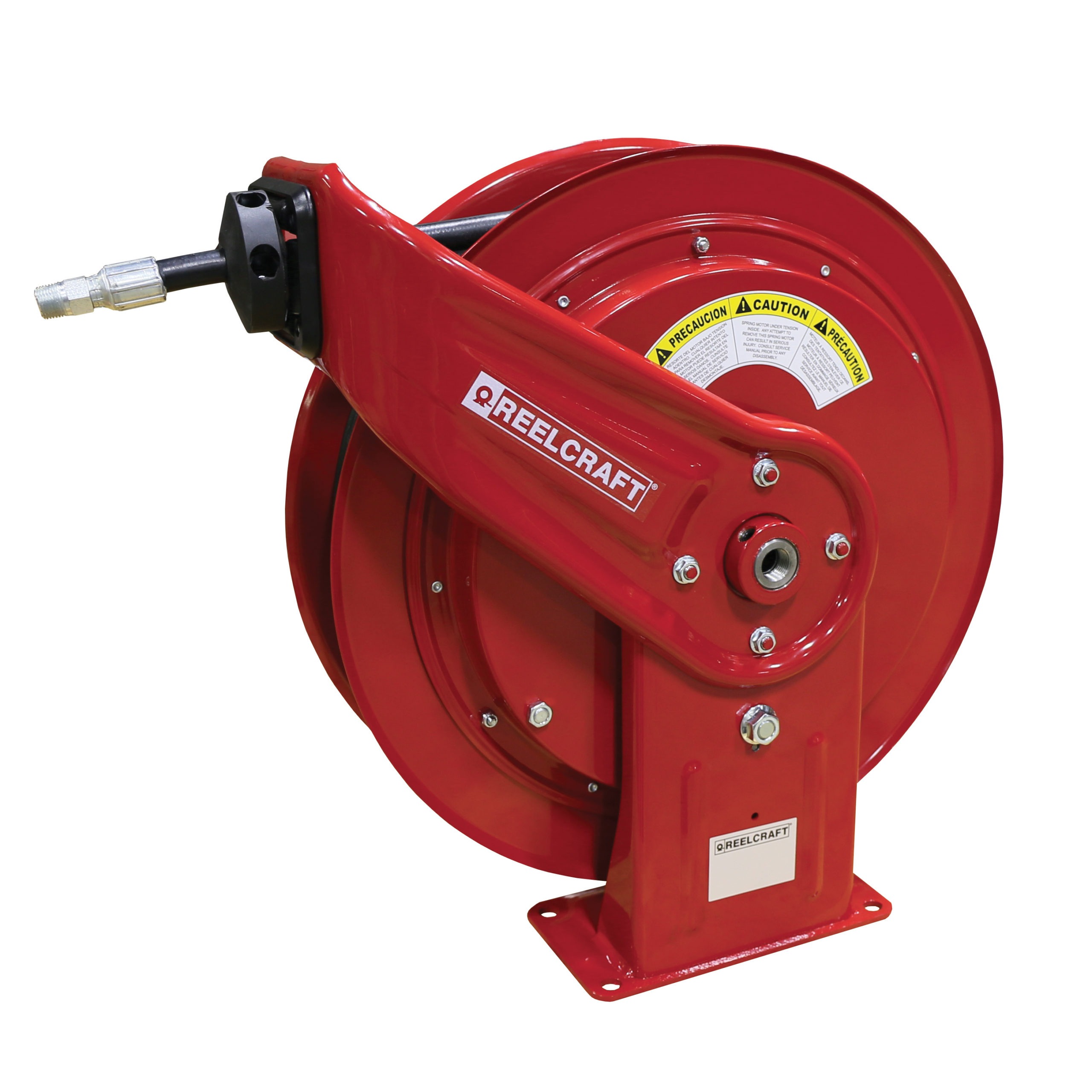 Reelcraft PWD76075 OHP - 3/8 in. x 75 ft. Heavy Duty Pressure Wash Hose Reel