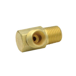 S300091 - 9/16-18 RH x 1/4 in. NPT 90° Oxygen Fitting