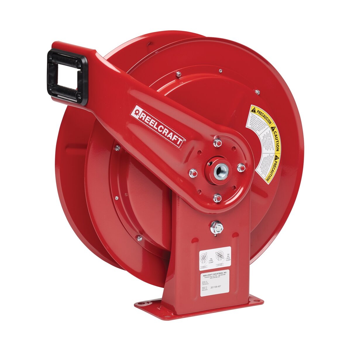 Reelcraft THHD74005 OMP 1/4 in. x 70 ft. Twin Hydraulic Hose Reel