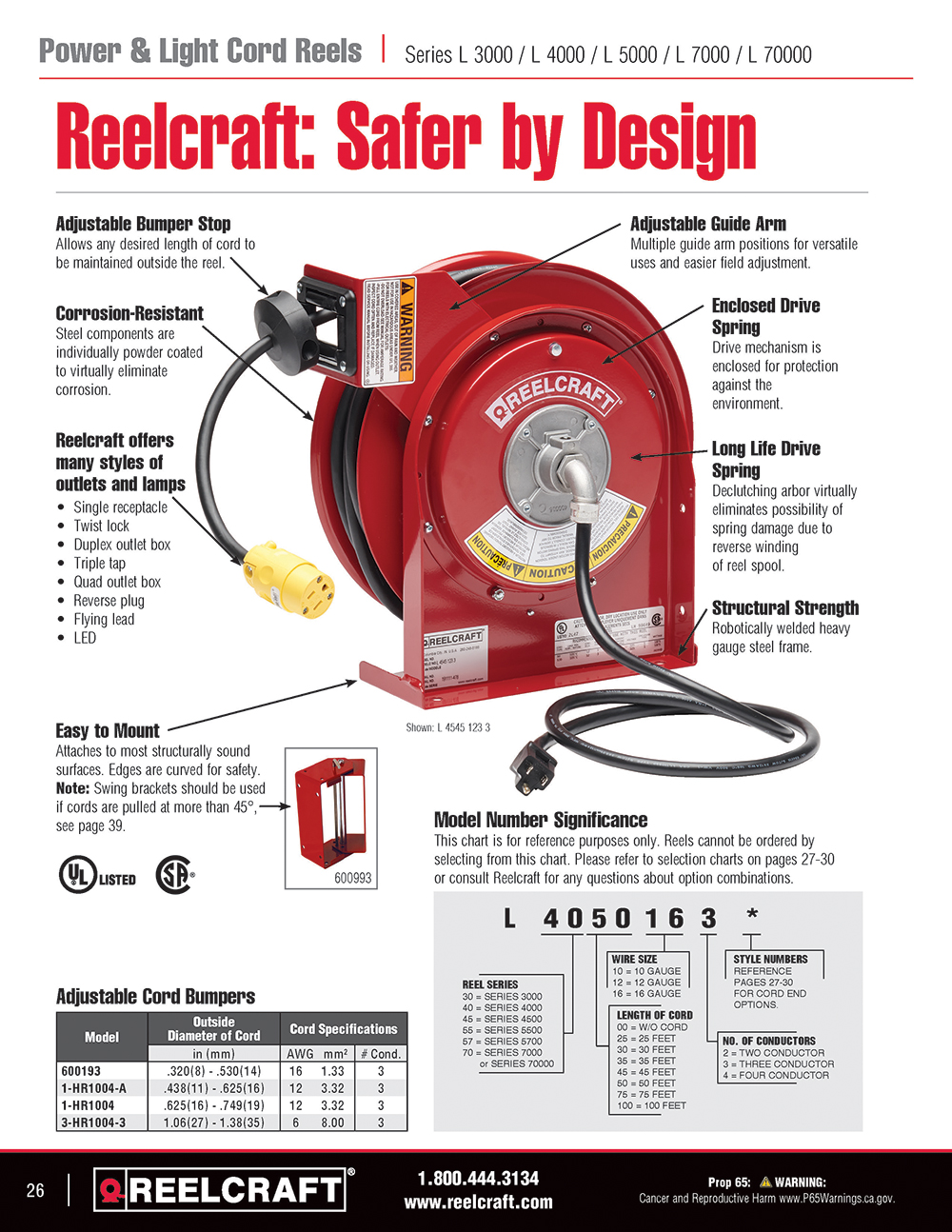 Reel Catalog PDF - Hose, Cord and Cable Reels - Reelcraft