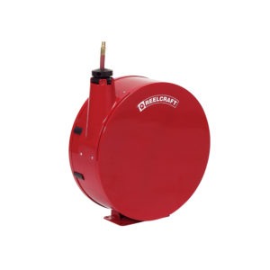 Reelcraft D9399 OLPBW Series D9000 3/4 In. x 100 Ft. Spring Retractable Hose Reel with Hose, Steel