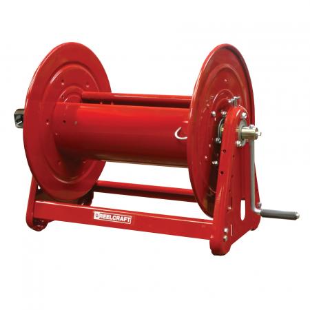 hose reel reelcraft duty heavy garden hand crank water air reels ft 100ft psi without rewind 1in holds series airgas