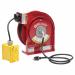 L 4545 123 7 Cord Reel w/Duplex GFCI