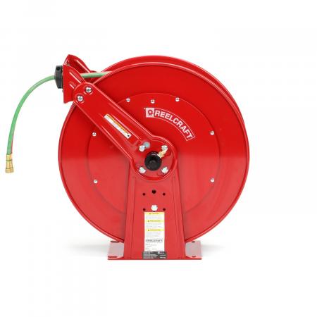 Reelcraft TW86050 OLPT - 3/8 in. x 50 ft. Twin Line Welding Hose Reel  T-Grade